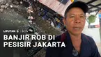 Banjir rob akibat pasang air laut kembali melanda pesisir Jakarta. Sesuai peringatan BMKG, banjir rob masih akan berpotensi terjadi di pesisir hingga akhir pekan nanti.