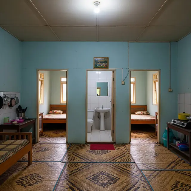 9 Inspirasi Rumah 6x8 2 Kamar di Lahan Sempit Kampung, Desain Minimalis Hemat Biaya