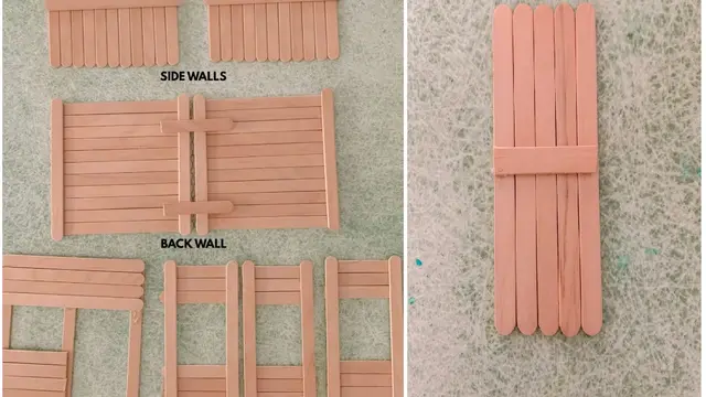 Cara Membuat Rumah Dari Stik Es Krim