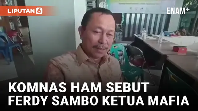 Komnas HAM Sebut Ferdy Sambo Bos Mafia