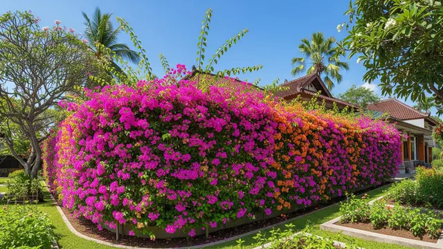 Bougainvillea (Bunga Kertas) untuk Pagar