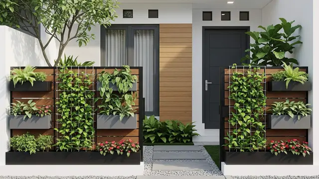 Model Pagar Pendek yang Membuat Rumah Minimalis Terlihat Lebih Luas
