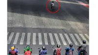 6 Kelakuan Pengendara di Marka Jalan Lampu Merah Ini Nyeleneh