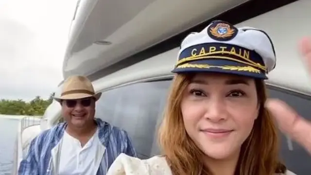 Honeymoon Lagi, Ini 6 Momen Mesra Maia Estianty dan Irwan Mussry di Maladewa