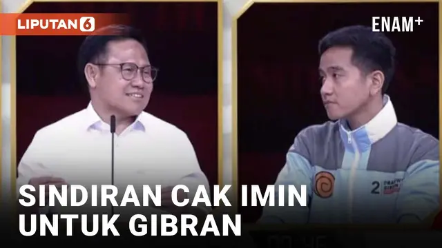 Cak Imin: Terima Kasih Pak Gibran, Hanya Mengulang Apa yang Saya Sampaikan