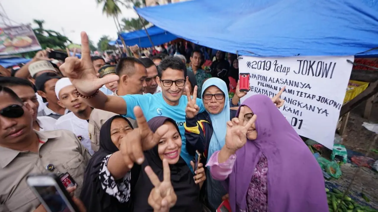 Calon Wakil Presiden Sandiaga Uno
