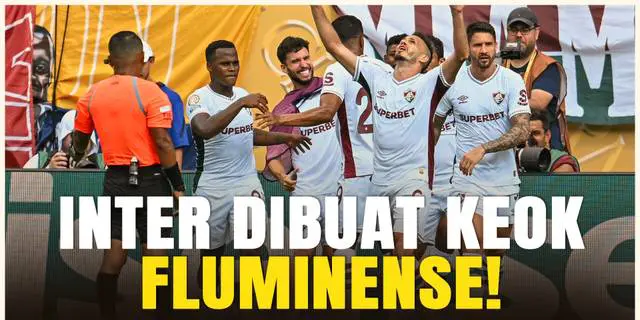 VIDEO: Inter Milan Tersingkir dari Piala Dunia Antarklub 2025, Lawan Barisan Pemain Veteran Fluminense