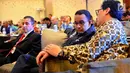 Gubernur DKI Jakarta Anies Baswedan (tengah) saat menghadiri pembukaan Konferensi Asian Mediation Association (AMA) ke-5 di Jakarta, Rabu (24/10). Konferensi ini diikuti negara-negara Asia. (Liputan6.com/JohanTallo)