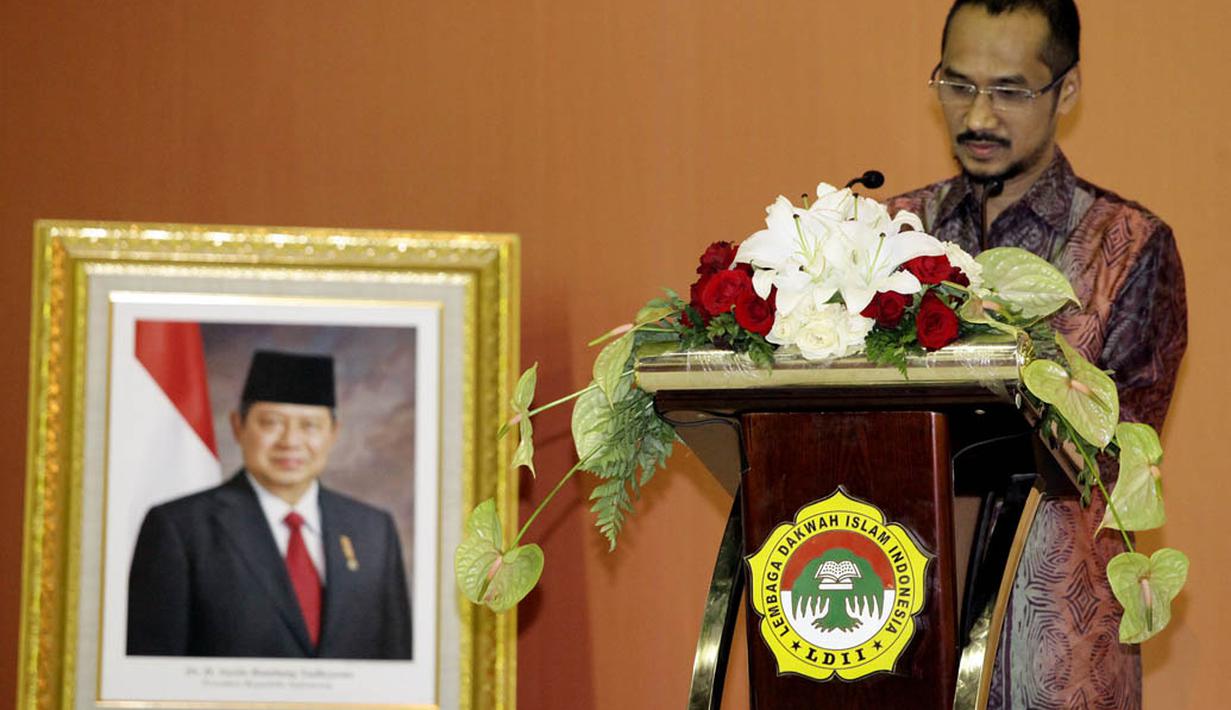 Ketua KPK, Abraham Samad dinilai sangat bisa maju sebagai cawapres, Kamis, (15/5/14) (Liputan6.com/Johan Tallo)