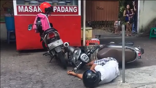 Tangkapan layar klaim video korban covid-19 di Jakarta berjatuhan