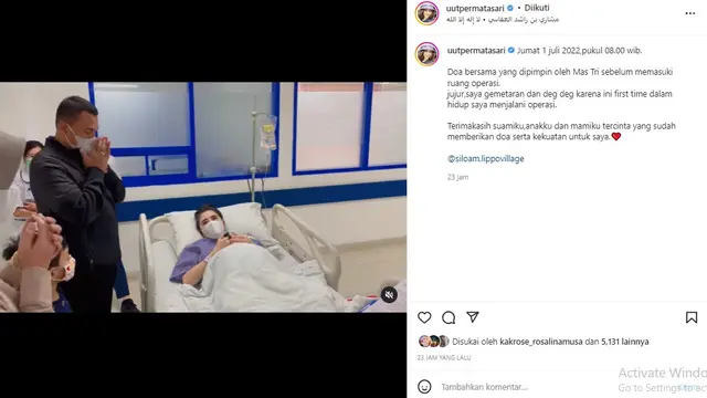 Uut Permatasari (Foto: Instagram/@uutpermatasari)