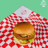 Kenikmatan burger nabati kyuri dengan harga bersahabat dan rasa menakjubkan.