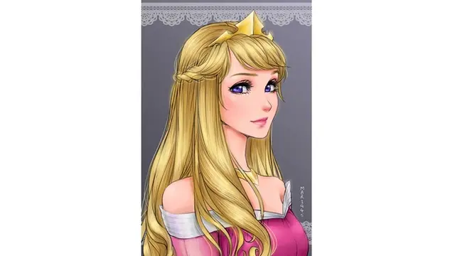7 Karakter Putri Disney Ini Diubah Jadi Anime, Beda Banget