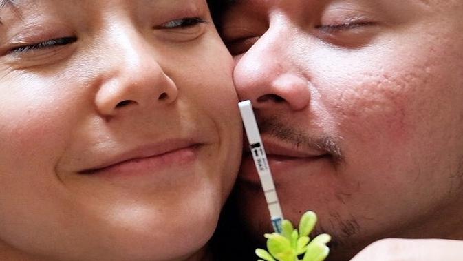 Poppy Sovia akhirnya hamil anak pertama. (instagram/popsovia)