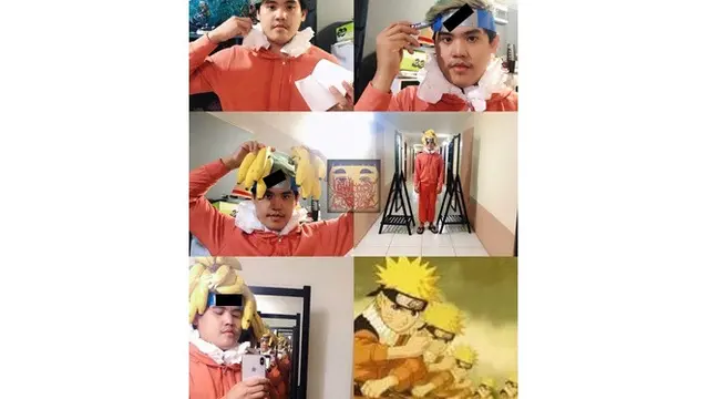 6 Cosplay Low Budget Karakter Anime Naruto, Kreatif Sekaligus Kocak