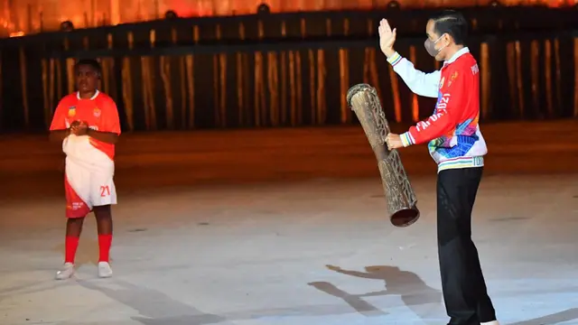 Presiden Jokowi Resmi Buka PON XX Papua Tahun 2021