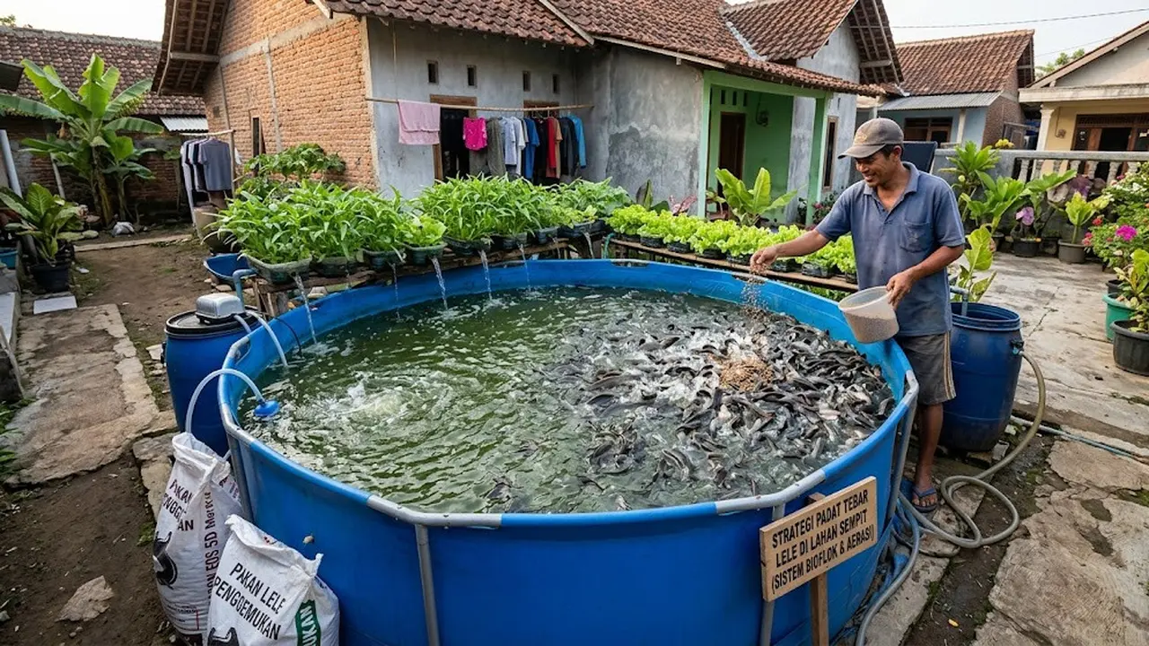 Strategi Menambah Populasi Lele Tanpa Memperbesar Ukuran Kolam di Rumah