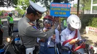Kasatlantas Temanggung Sosialisasi Operasi Simpatik di Sekolah