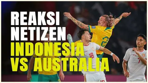 VIDEO: Reaksi Keren Netizen Pasca Timnas Indonesia Tahan Imbang Australia