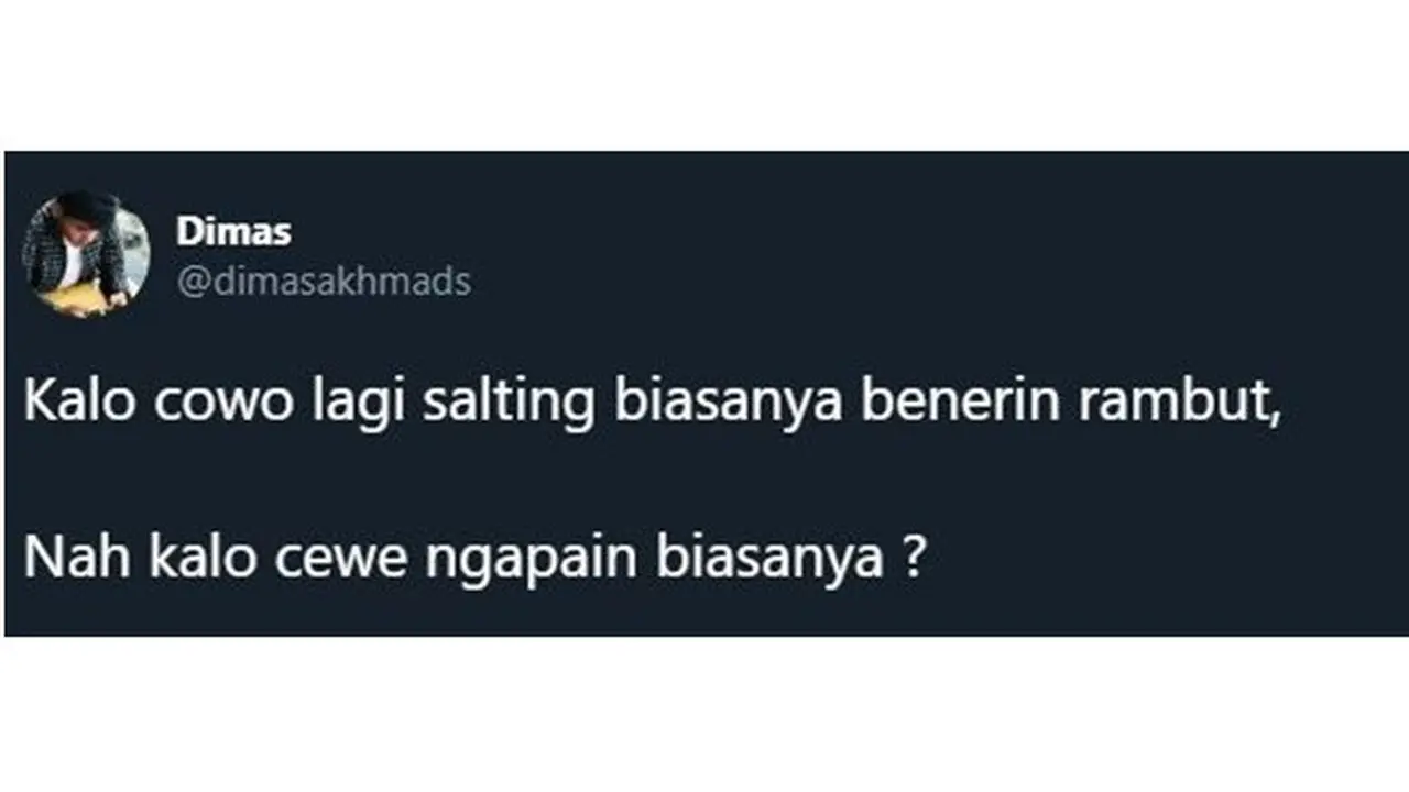 5 Jawaban Lucu Cewek Saat Ditanya Lagi Salting Ini Bikin Tepuk Jidat