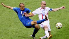 Piala Dunia 2006 punya seabrek pemain bintang. Di antara bintang-bintang tersebut adalah Fabio Cannavaro. (AFP/Daniel Garcia)