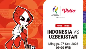 Indonesia vs Uzbekistan - Asian Games 2026 Women’s Hockey: Butuh Hasil Positif pada Laga Akhir di Vidio