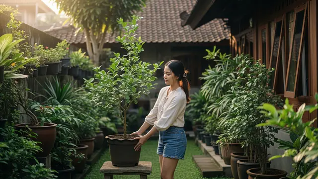 Manajemen Sinar Matahari dan Hidrasi Jeruk Purut