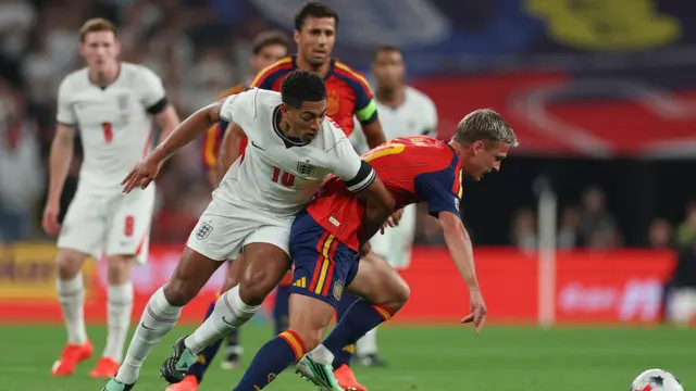 Timnas Inggris Vs Spanyol