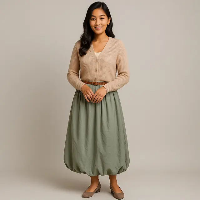 Rok Balon Panjang Cocok dengan Baju Apa? Ini 8 Rekomendasinya