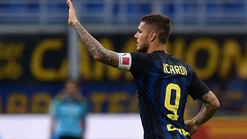 Striker Inter Milan Mauro Icardi