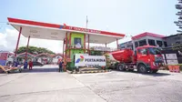 Pertamina Patra Niaga mulai melakukan penyaluran B40 secara bertahap. (Dok. Pertamina)