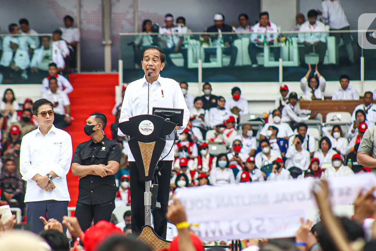 Presiden Joko Widodo Hadiri Nusantara Bersatu