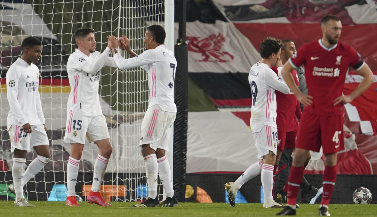 FOTO: Gagal Taklukkan Real Madrid, Liverpool Tersingkir ...