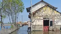 Dampak Parah Banjir Rob di Pati