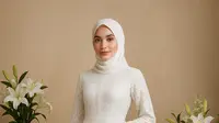 7 Model Gamis Putih untuk Acara 10 Muharram 2025, Sederhana Tapi Menawan
