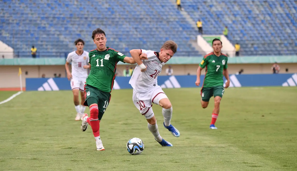 Meksiko menempati posisi tiga klasemen sementara Grup F Piala Dunia U-17 2023. (Doc. LOC WCU17/SBN)