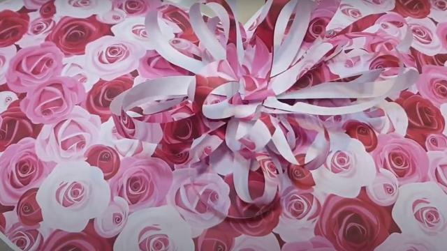 Cara membungkus kado tanpa kotak bentuk hati