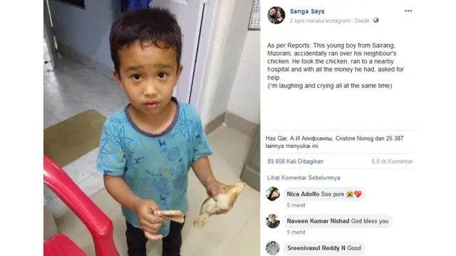Derek C Lalchhanhima gunakan uang tabungannya