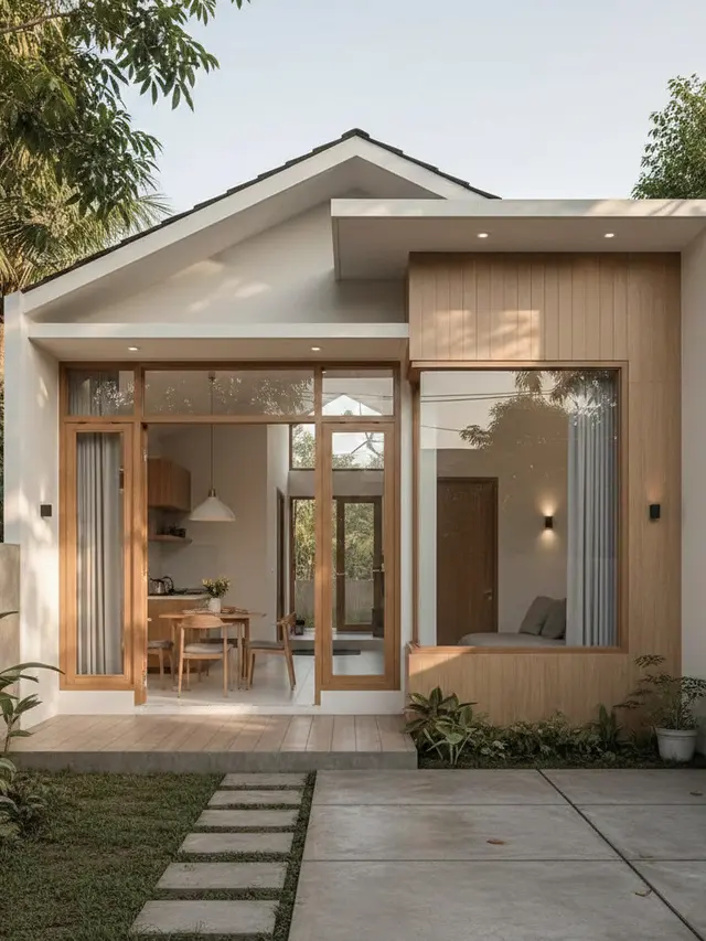 Model Rumah Kecil di Desa