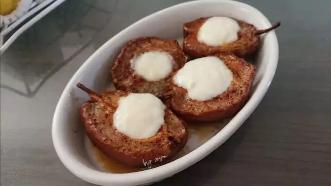 Resep baked pear