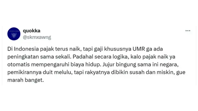 6 Cuitan Netizen Keluhkan PPN Naik 12 Persen Mulai 2025 Ini Bikin Elus Dada