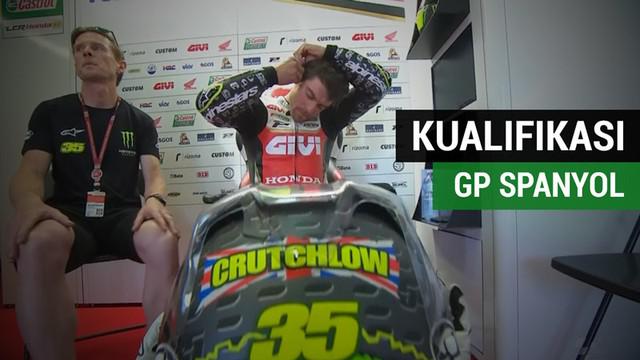 Berita video hasil Kualifikasi MotoGP Spanyol di mana Cal Crutchlow menempati pole position, sedangkan Valentino Rossi start posisi ke-10.