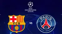 Liga Champions - Barcelona Vs PSG (Bola.com/Adreanus Titus)