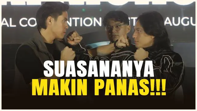 VIDEO: Suasana Panas Jelang Duel El Rumi Vs Jefri Nichol, Perebutkan Sabuk Bergengsi ICB