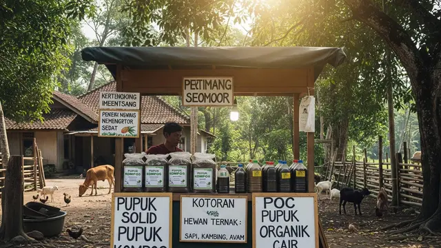 Ide Usaha Pakan Ternak dan Perlengkapan Kebun di Depan Rumah