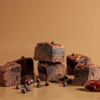 Ilustrasi brownies kurma.&nbsp;Credit: Shutterstock/Devyrico&nbsp;