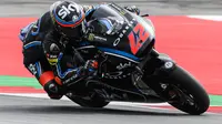 Pembalap Sky Racing Team VR46, Francesco Bagnaia berharap bisa tampil di MotoGP 2019. (Jure Makovec / AFP)