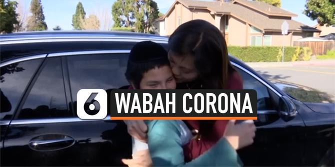 VIDEO: Momen Haru Anak dan Ibu, Setelah Terpisah Akibat Corona