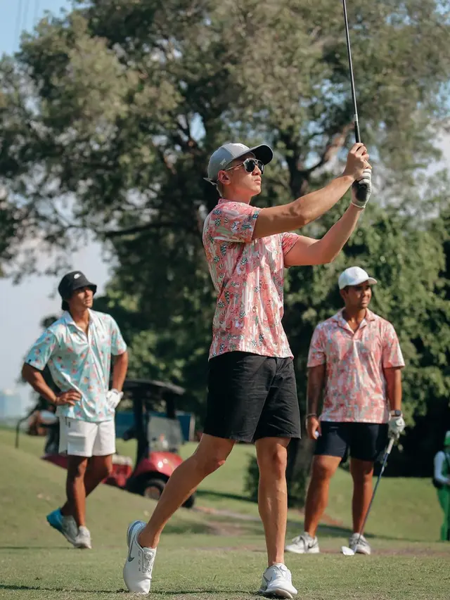 Potret Verrell Bramasta Main Golf, Tampil Keren