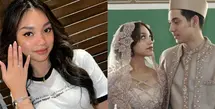 Lihat di sini beberapa potret Naura Ayu pakai kebaya pengantin di serial terbaru Santri Pilihan Bunda.